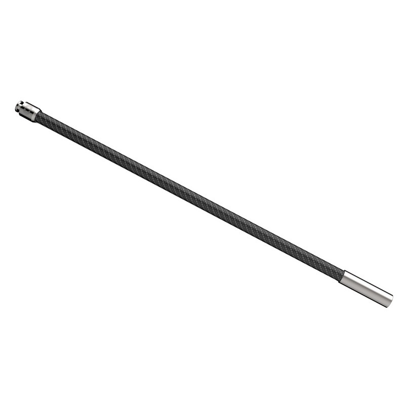 Fiberglass flexible pole covered 185 cm